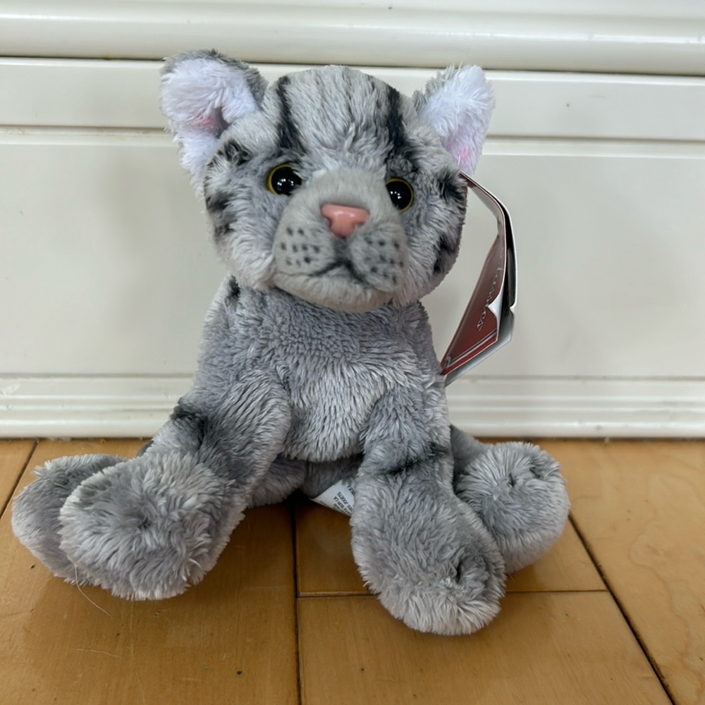 NWT Russ Grey Tabby Cat